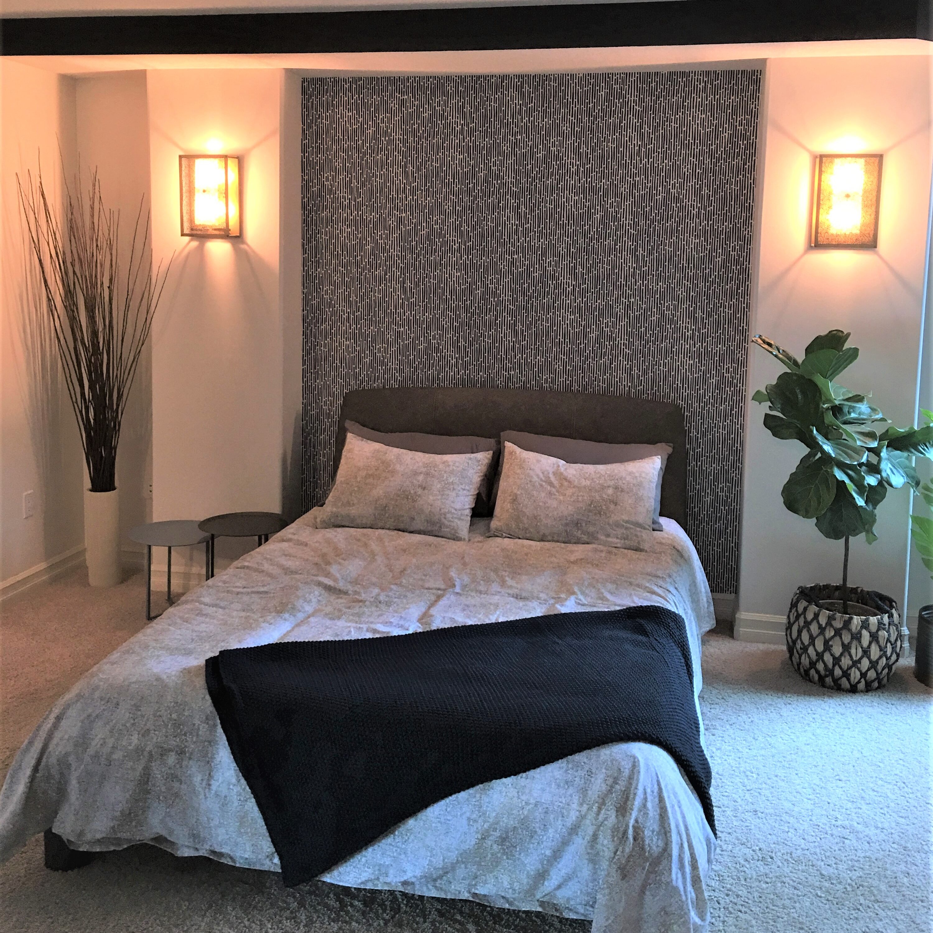 Bedroom / Textiles / Wallpaper / Decor